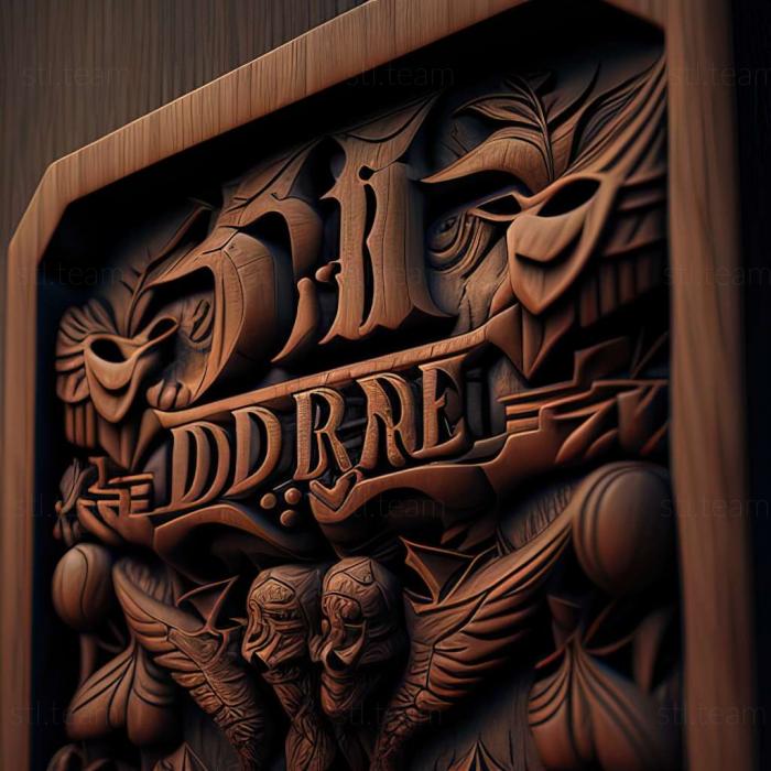 3D model D4 Dark Dreams Dont Die game (STL)